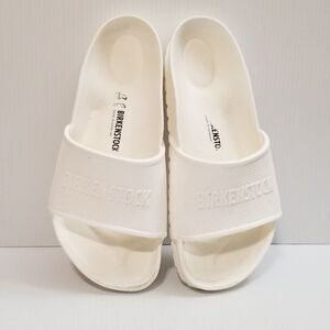 Birkenstock Barbados EVA Slides Pool Beach Spa Sandals White EU 37 Men 4 Women 6